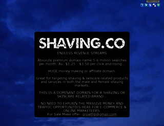 shaving.co screenshot