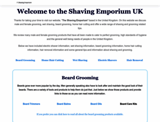 shavingemporium.co.uk screenshot