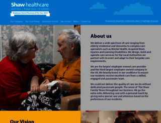 shaw.co.uk screenshot