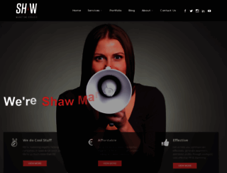 shawmarketingservices.com screenshot