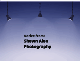 shawnalanphotography.com screenshot