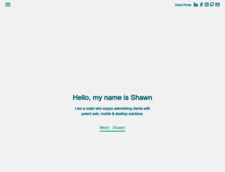 shawncraine.com screenshot