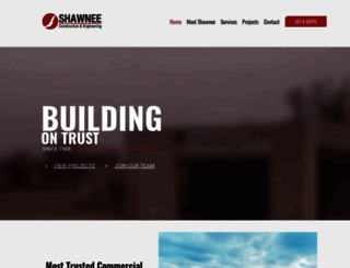 shawneeconstruction.com screenshot