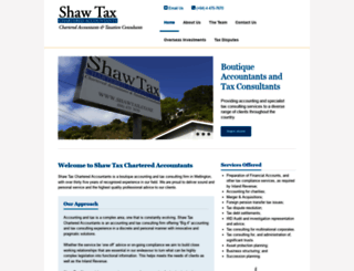 shawtax.co.nz screenshot