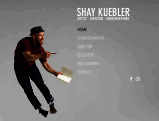 shaykuebler.com screenshot