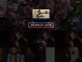 shearblisssalon.us screenshot