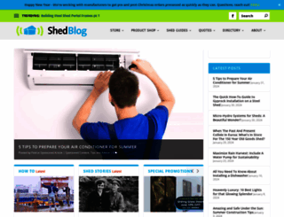 shedblog.com.au screenshot