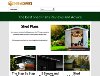 shedmechanics.com screenshot