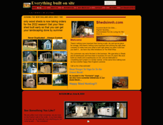 shedsinnh.com screenshot