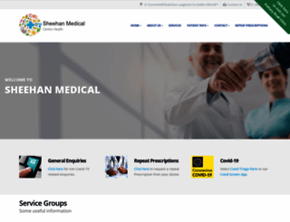 sheehanmedicalpractice.com screenshot
