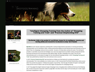 sheepdog-training.co.uk screenshot