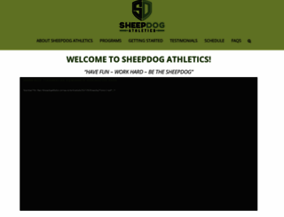 sheepdogathletics.com screenshot