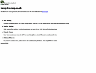 sheepskinshop.co.uk screenshot