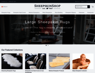 sheepskinstuff.com screenshot