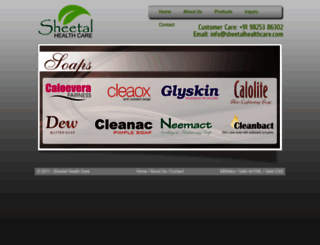 sheetalhealthcare.com screenshot