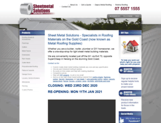 sheetmetal.net.au screenshot