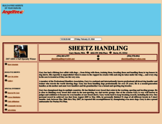 sheetzhandling.angelfire.com screenshot