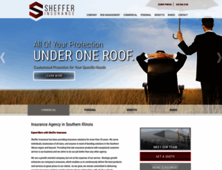shefferinsurance.com screenshot
