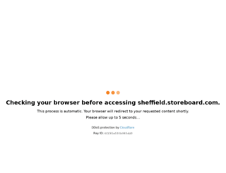 sheffield.storeboard.com screenshot