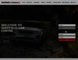 sheffieldcarcentre.com screenshot