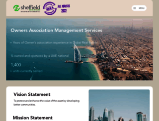 sheffieldms.com screenshot