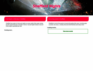 sheffieldnights.com screenshot