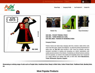 shegirlindia.com screenshot