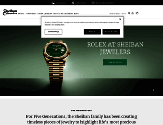 sheibanjewelers.com screenshot