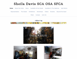 sheiladavis.ca screenshot
