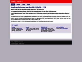 sheilapantry.com screenshot