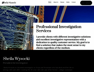 sheilawysocki.com screenshot