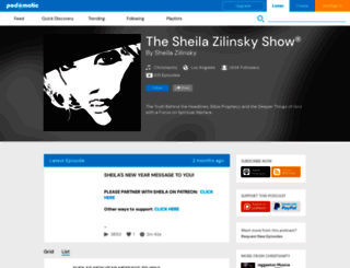 sheilazilinsky.podomatic.com screenshot