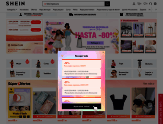 shein.com.mx screenshot