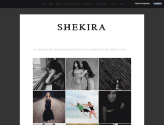 shekira.com screenshot