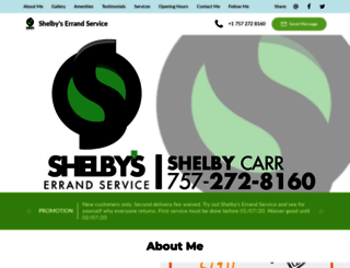 shelby-s-errand-service.ueniweb.com screenshot
