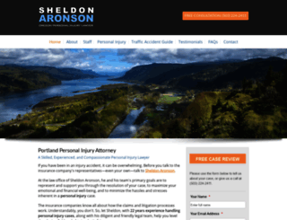 sheldonaronson.com screenshot