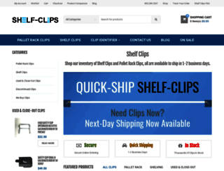 shelf-clips.com screenshot