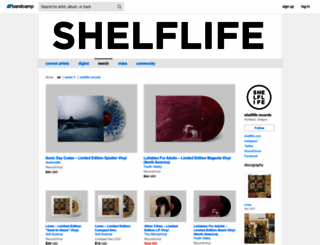 shelflife.com screenshot