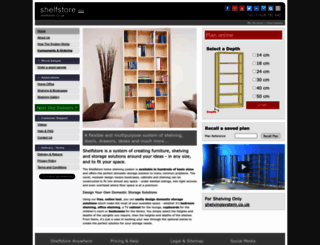 shelfstore.co.uk screenshot
