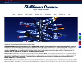 shelldreamsoverseas.com screenshot