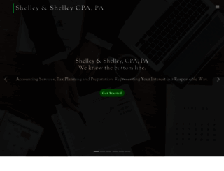 shelleyandshelleycpa.com screenshot