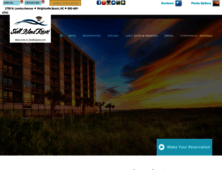 shellislandresorthotel.com screenshot