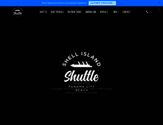 shellislandshuttle.com screenshot