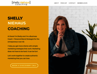 shellyniehaus.com screenshot