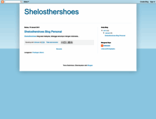 shelosthershoes.blogspot.com screenshot
