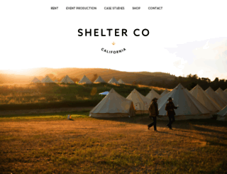 shelter-co.com screenshot