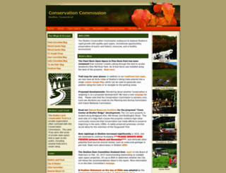 sheltonconservation.org screenshot