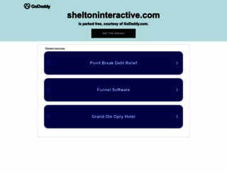 sheltoninteractive.com screenshot