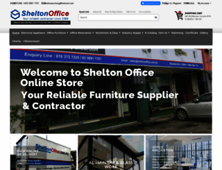 sheltonoffice.com.my screenshot
