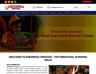 shemrockheritage.com screenshot